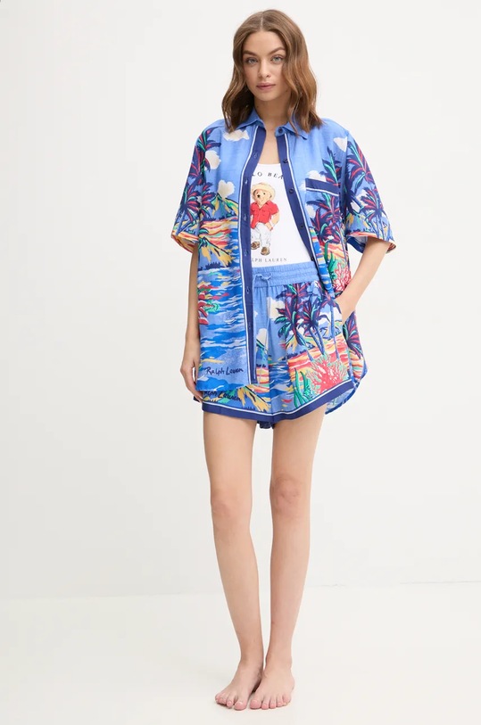 Пляжний комплект Polo Ralph Lauren 21595383 фіолетовий SS25