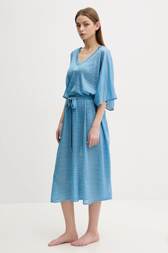 Melissa Odabash rochie de plajă MO.JUNE albastru SS25