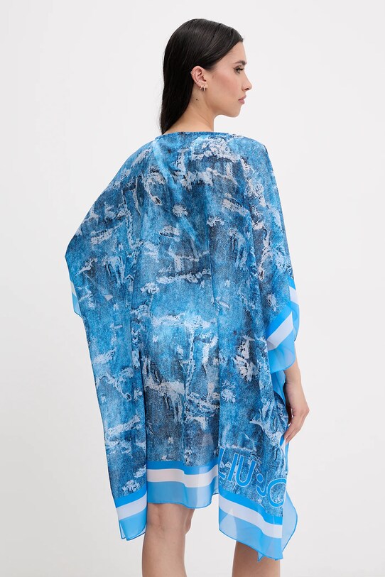 Liu Jo coperta spiaggia VA5173.T4902 blu SS25