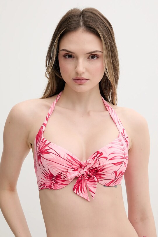 Liu Jo sutien de baie cu balene portocaliu VA5191.J6448