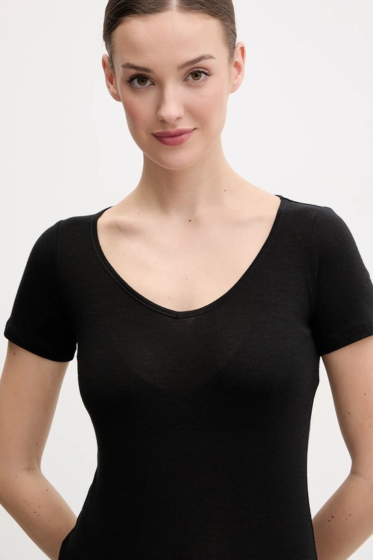 Îmbrăcăminte Icebreaker tricou funcțional Merino 150 Siren Sweetheart IB1030620011 negru