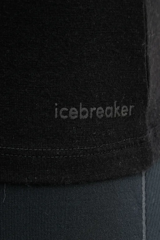 Icebreaker t-shirt funkcyjny Merino 150 Siren Sweetheart czarny IB1030620011