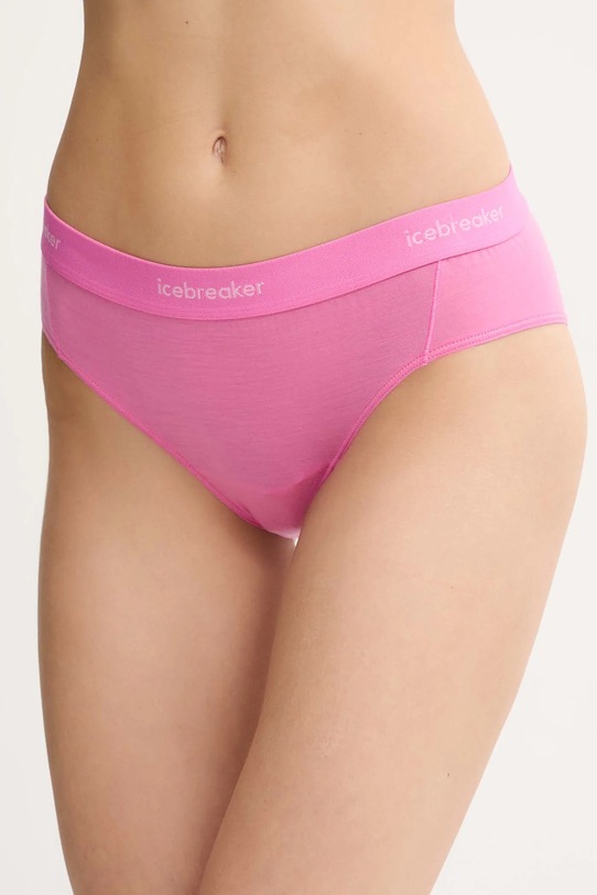 Funkčná bielizeň Icebreaker Sprite Hipster Planet friendly ružová IB0A57250A81