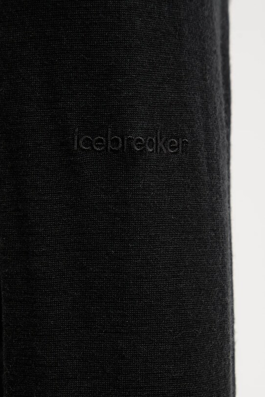 Icebreaker longsleeve funkcyjny Merino 200 Oasis czarny IBB043800011