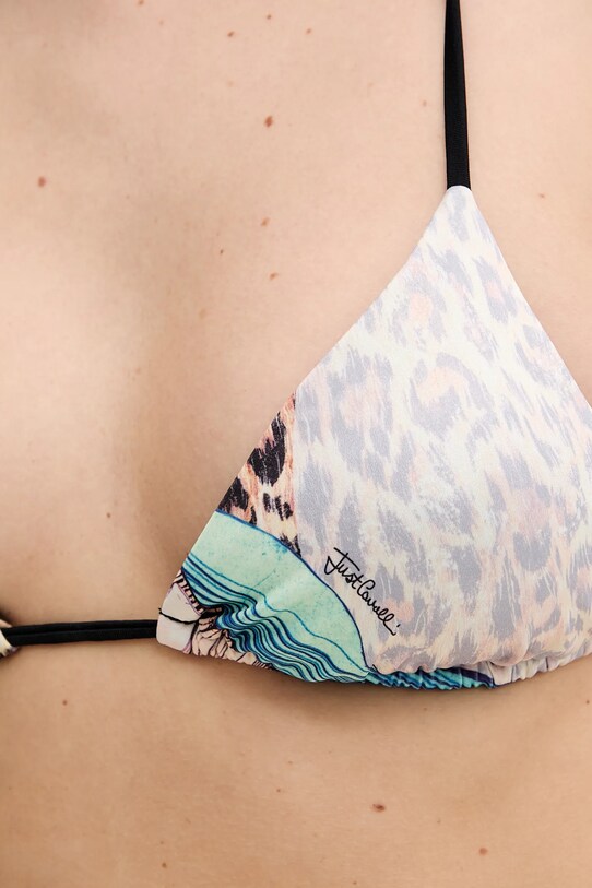 Μαγιό δύο τεμαχίων Just Cavalli 78PAYB01.CJLB5 ροζ