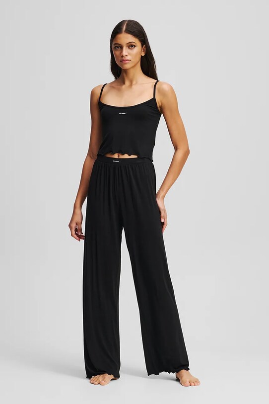 Pyžamo Karl Lagerfeld černá A2W45001