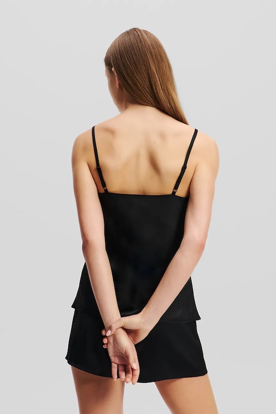 Karl Lagerfeld piżama A2W45002 czarny SS25