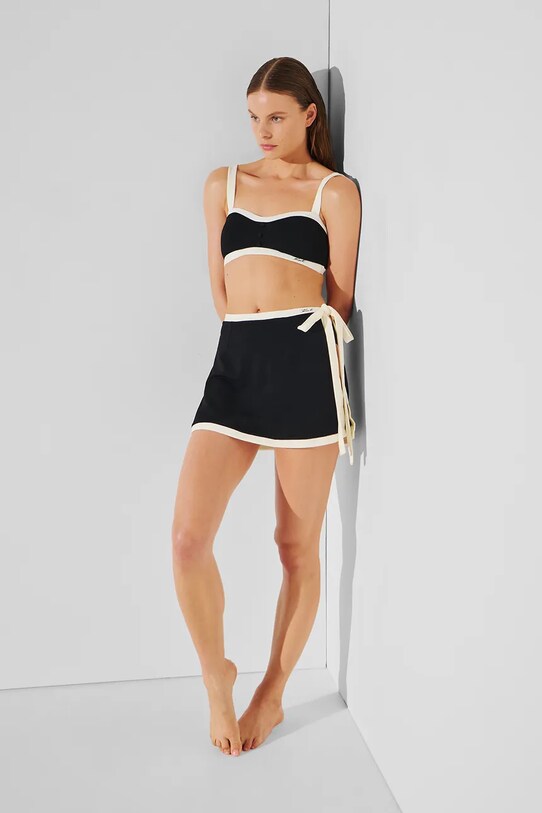 Karl Lagerfeld sutien de baie negru A2W46018