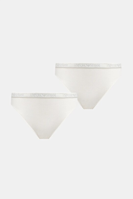 Труси Emporio Armani Underwear 2-pack трикотаж білий EW000403.AF10889
