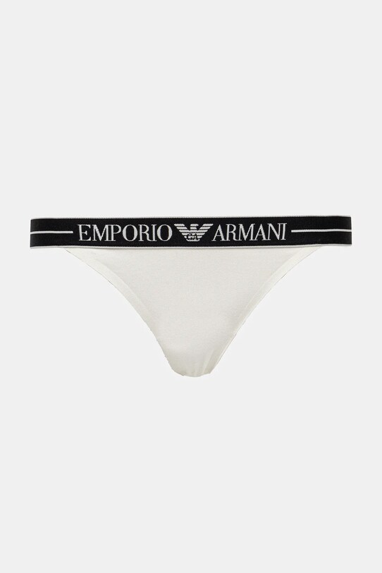 Emporio Armani Underwear perizoma pacco da 2 EW000405.AF10881 bianco SS25