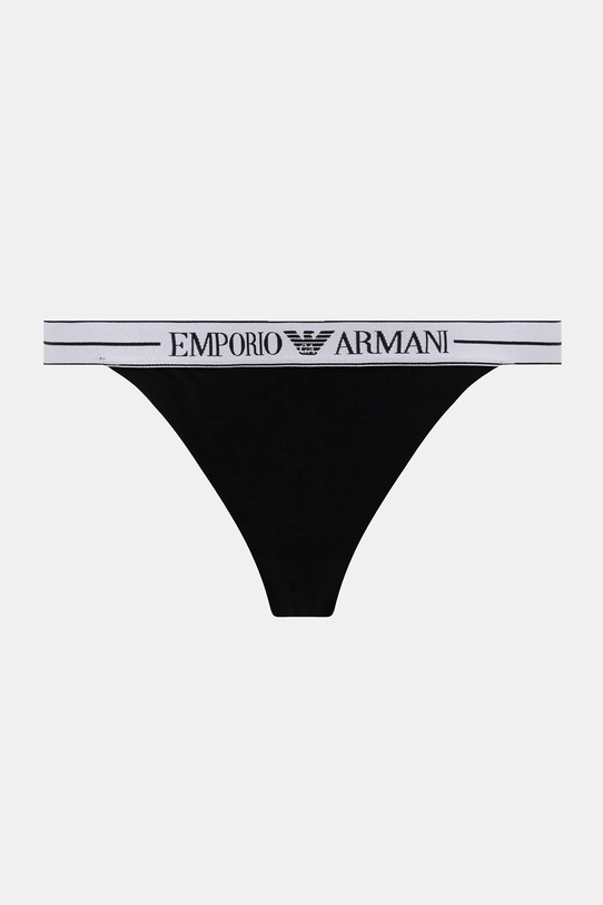 Emporio Armani Underwear stringi 2-pack EW000405.AF10881 czarny AW25
