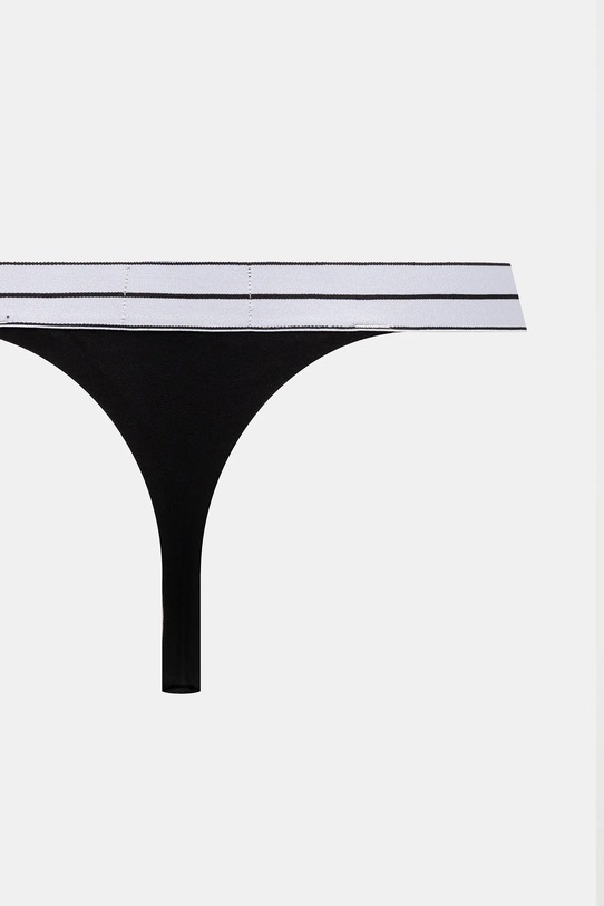 Odzież Emporio Armani Underwear stringi 2-pack EW000405.AF10881 czarny