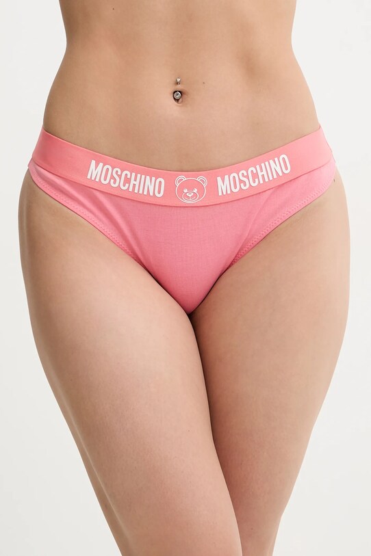 Moschino Underwear figi dzianina pomarańczowy 1304.4406