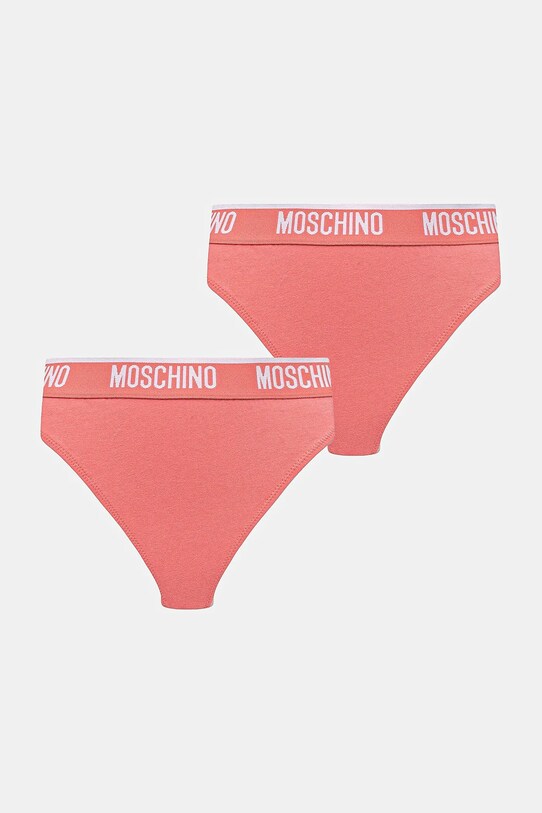 Moschino Underwear tanga 2-pack tanga roz 1389.4406