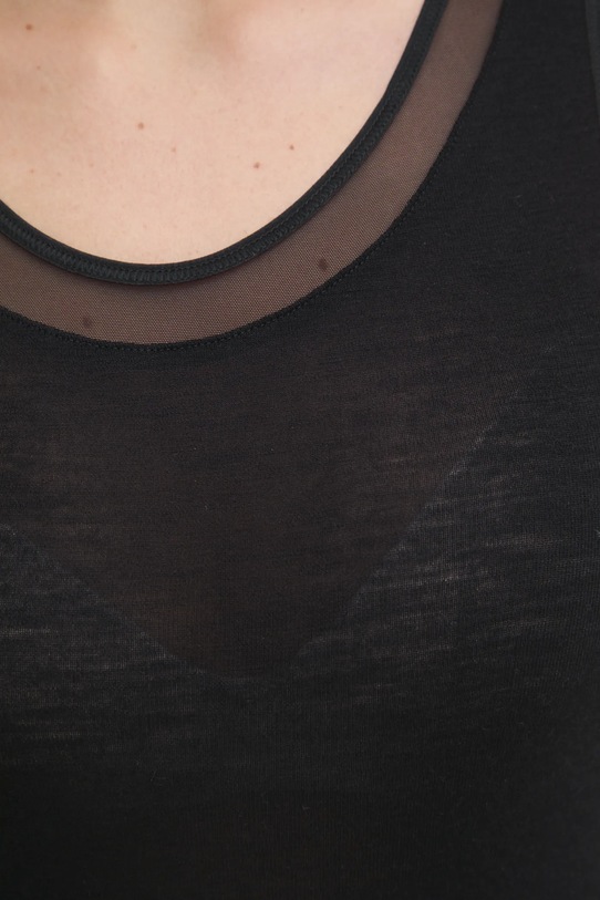 Chantelle top din lână FEMILET FN1582.011 negru