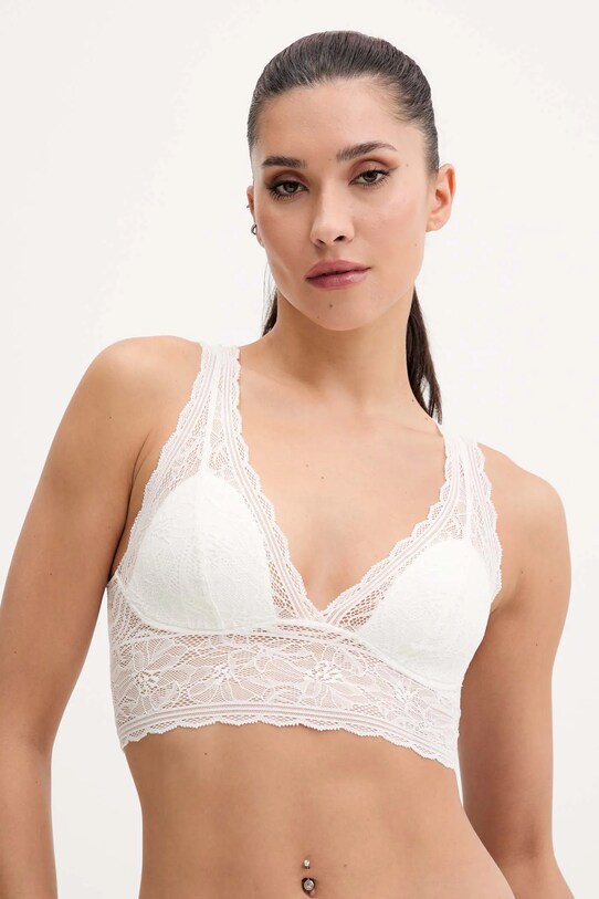 Chantelle biustonosz Floral Touch wzorzyste biały C94270