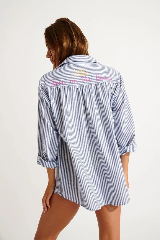 Îmbrăcăminte Banana Moon cămașă de plaja Varkala KNIGHT.VARKALA albastru