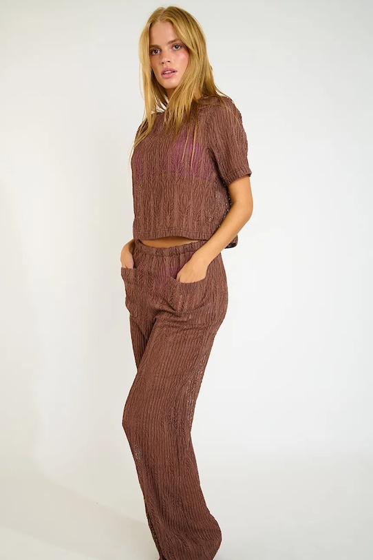 Παντελόνι παραλίας Banana Moon Beachsoul καφέ OSMOZE.BEACHSOU