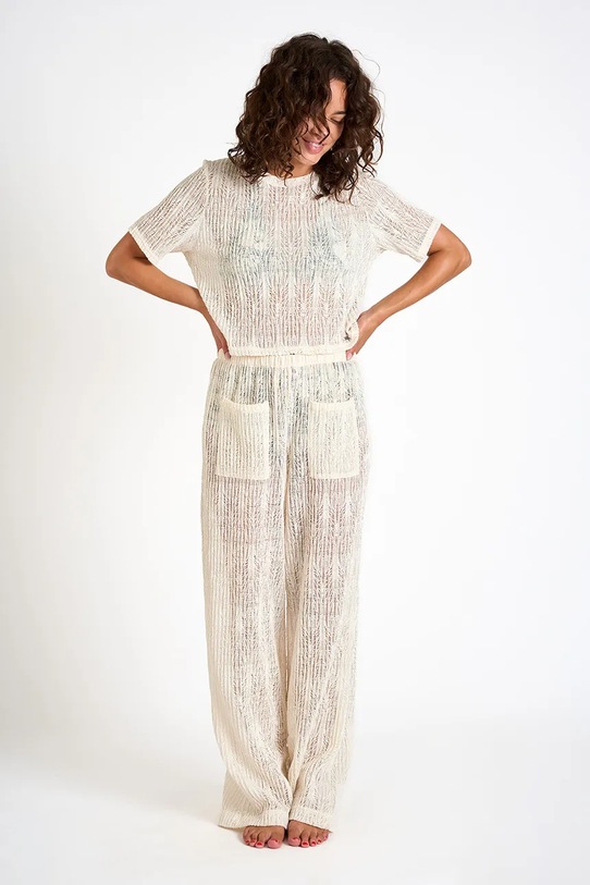 Μπλουζάκι παραλίας Banana Moon Beachsoul PAIGES.BEACHSOU μπεζ