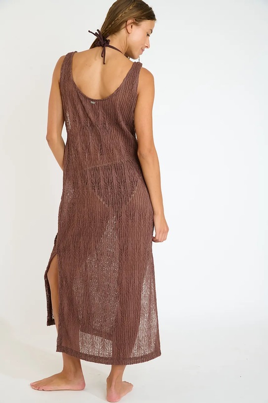 Φόρεμα παραλίας Banana Moon Beachsoul TUPAI.BEACHSOUL καφέ AW25