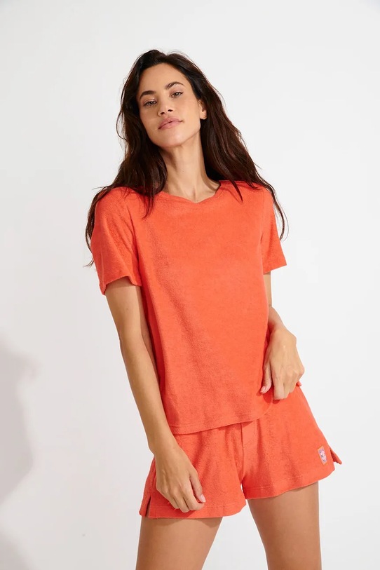Одежда Хлопковая пляжная футболка Banana Moon Seasponge WAKEY.SEASPONGE оранжевый