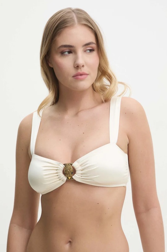 Plavková podprsenka Kurt Geiger London CHELSEA jemně vyztužené béžová 4378010609