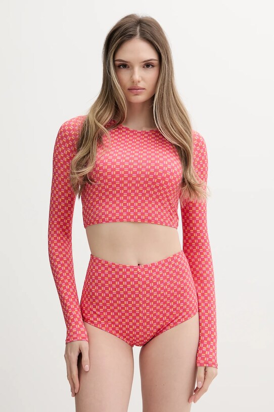 Блуза с дълги ръкави за плуване Rip Curl 0NHWSW розов SS25