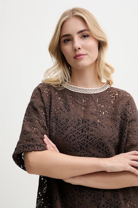 Îmbrăcăminte OAS rochie de plajă 4521.01 maro