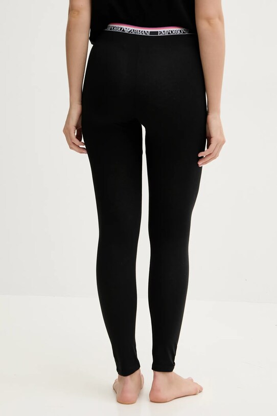 Odzież Emporio Armani Underwear legginsy lounge EW000414.AF10883 czarny
