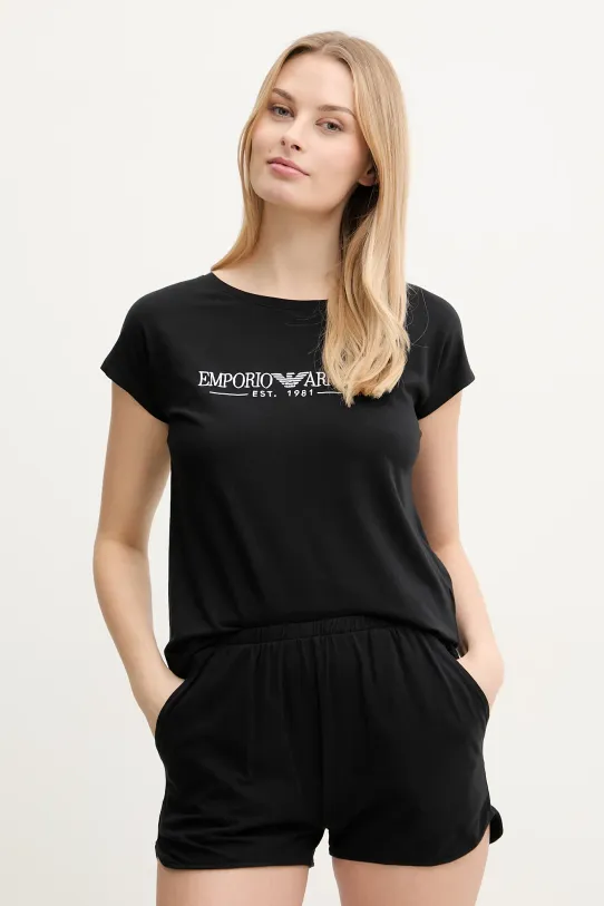 Emporio Armani Underwear pijama set negru EW000495.AF10881