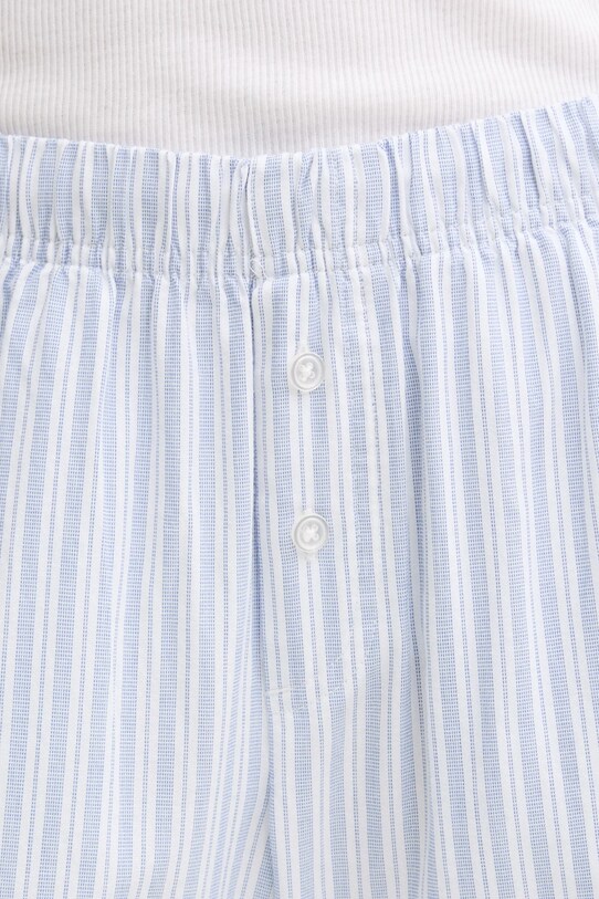 Памучно долнище на пижама Hollister Co. син KI346.5011.204