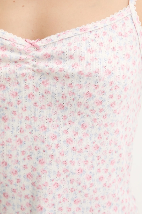 Hollister Co. top piżamowy beżowy KI346.5034.108