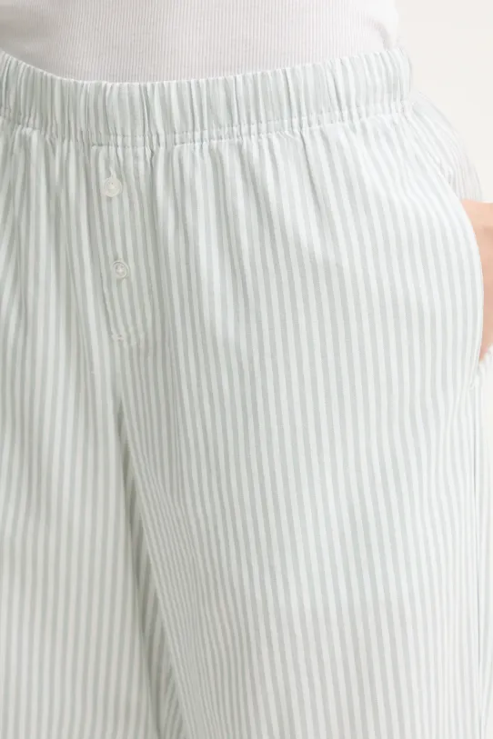 Hollister Co. spodnie piżamowe bawełniane zielony KI346.5061.304
