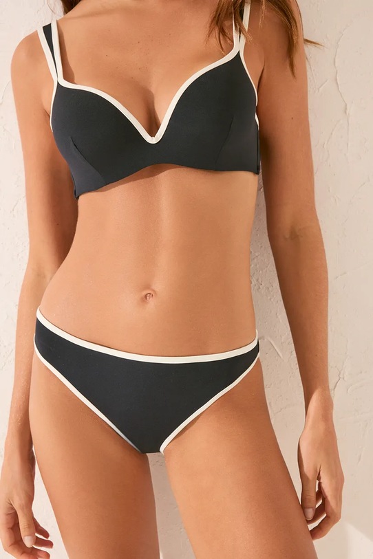 Kupaće gaćice women'secret bez uzorka crna 6469678