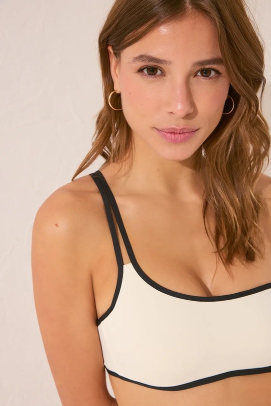 women'secret top bikini 6489828.6489827 beige SS25