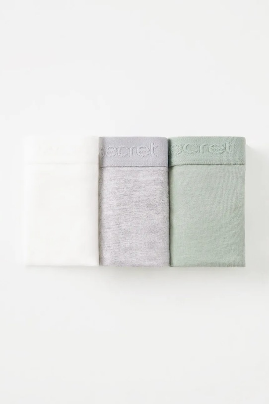 women'secret perizoma di cotone pacco da 3 perizoma multicolore 4939950