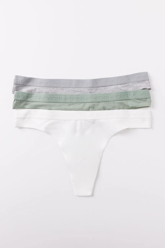 women'secret perizoma di cotone pacco da 3 4939950 multicolore SS25