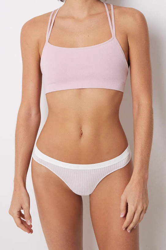 Одяг Бавовняні стрінги women'secret 3-pack 4939951 барвистий