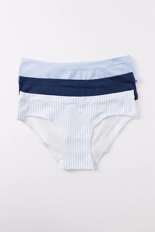 Βαμβακερά εσώρουχα women'secret 3-pack 4939944 μπλε SS25