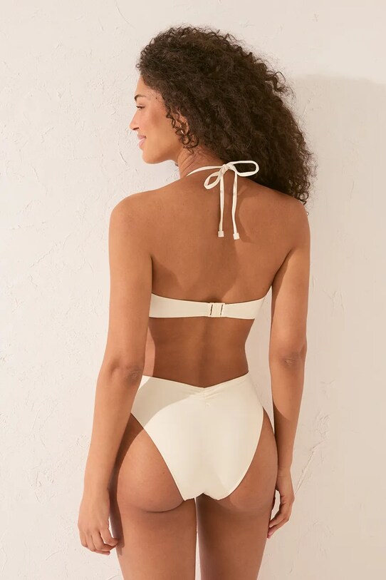 women'secret jednoczęściowy strój kąpielowy beżowy 5529073