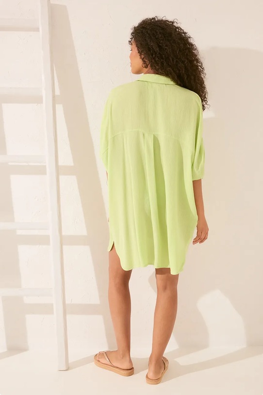 Košulja za plažu women'secret zelena 5549920