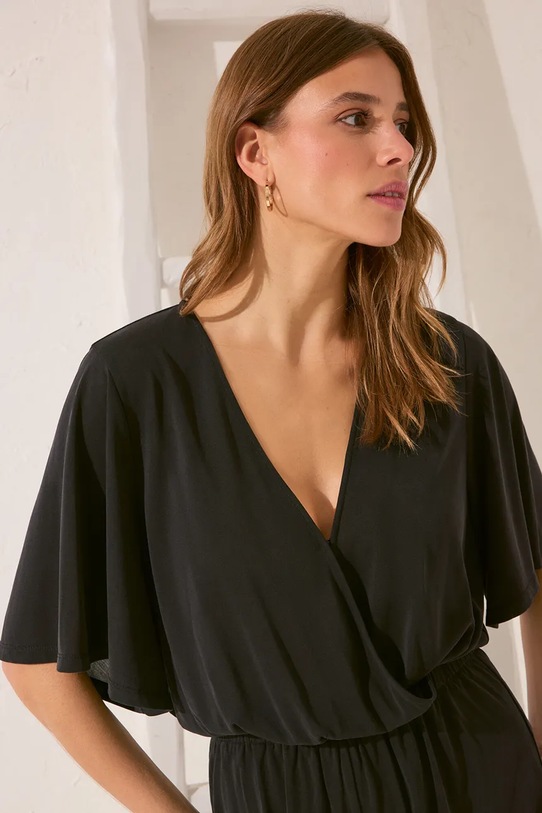 women'secret combinezon plajă 5549921 negru SS25