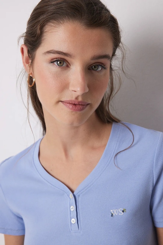 Abbigliamento women'secret pigiama in lana 3599151 blu