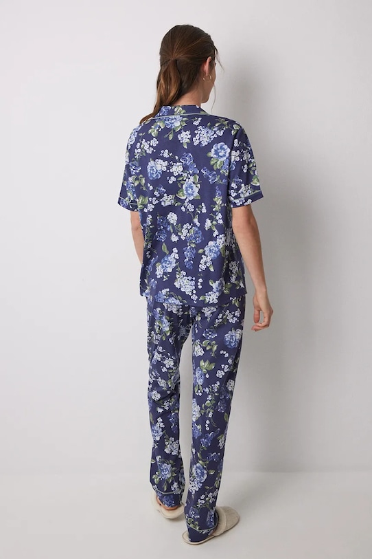 Bavlněné pyžamo women'secret modrá 3599153