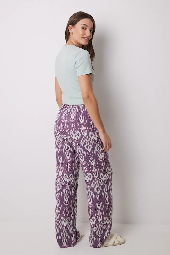 Îmbrăcăminte women'secret pantaloni de pijama 3709649 violet