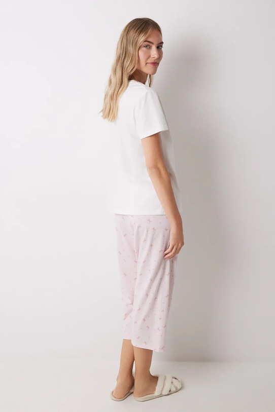 women'secret set de pijama de bumbac SNOOPY bej 3139853