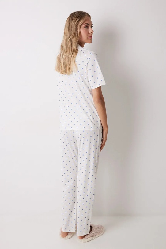 women'secret pijamale de bumbac SNOOPY alb 3139850