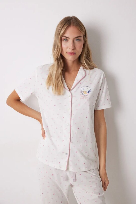 Бавовняна піжама women'secret SNOOPY 3139851 бежевий SS25