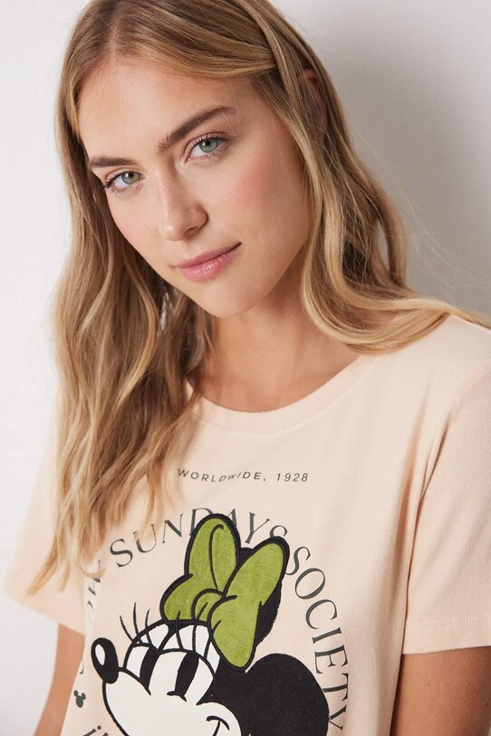 Одяг Піжама women'secret MICKEY 3139840 бежевий