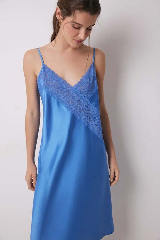 Ночная рубашка women'secret 3419152 голубой SS25